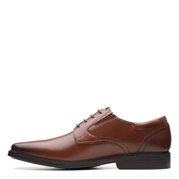 NWT Clarks Men\'s Clarkslite Low Oxford, Tan Leather, 9 main image 7